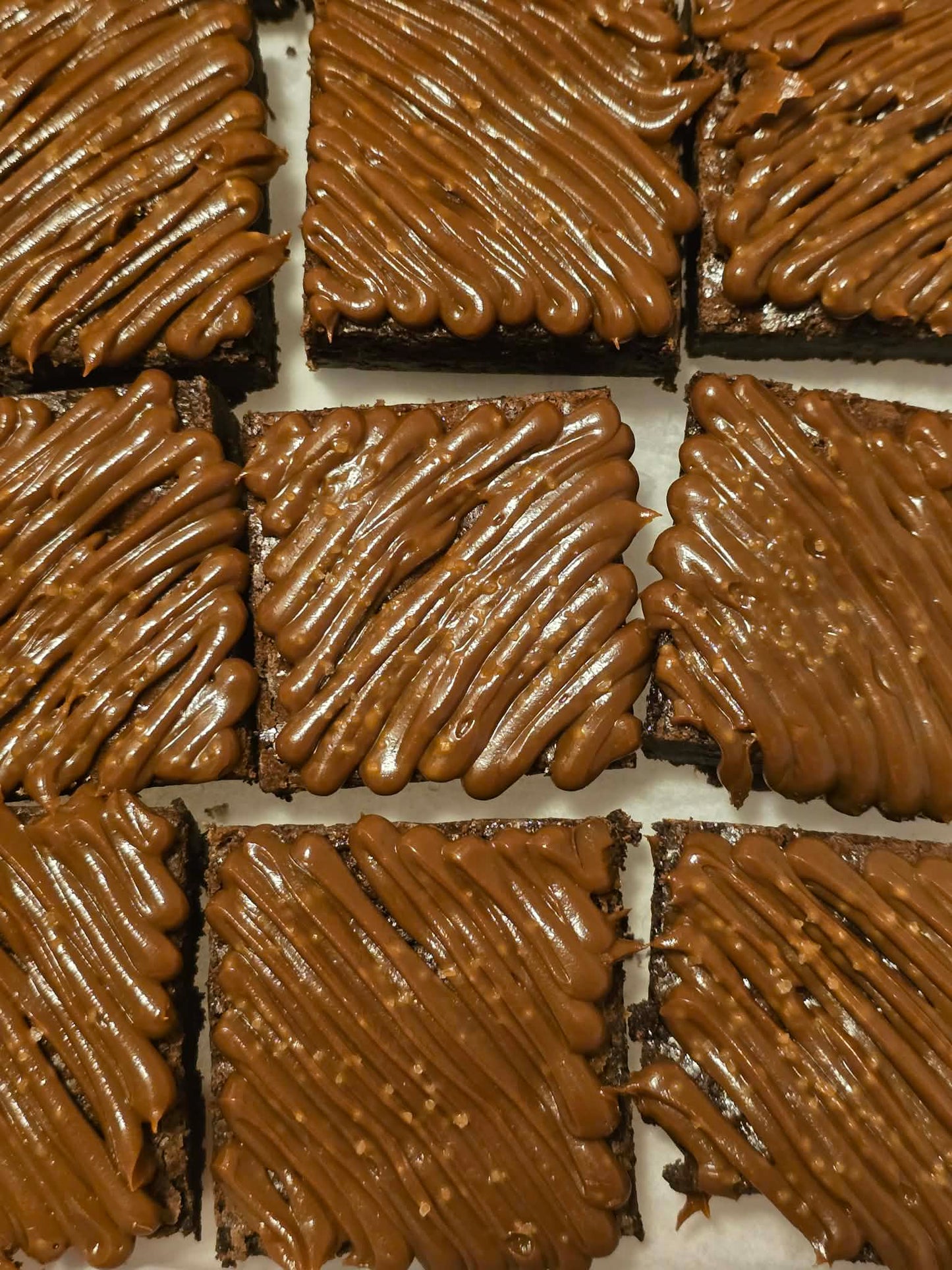 Salted Caramel brownie slab- Express posted Monday to Wednesday