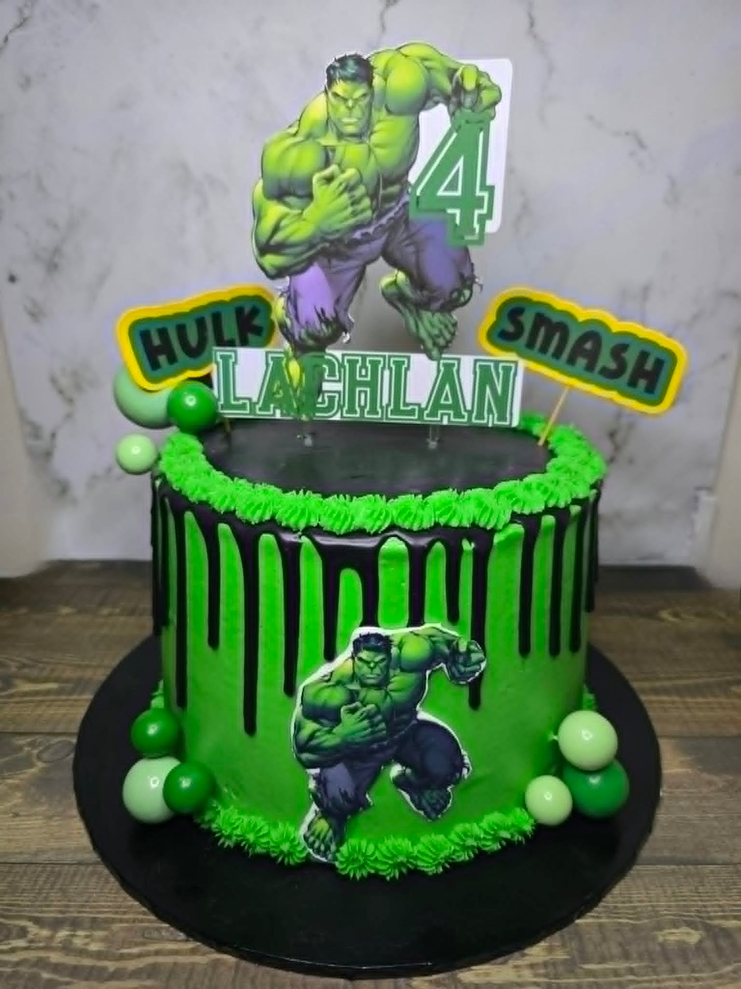 Hulk Cake