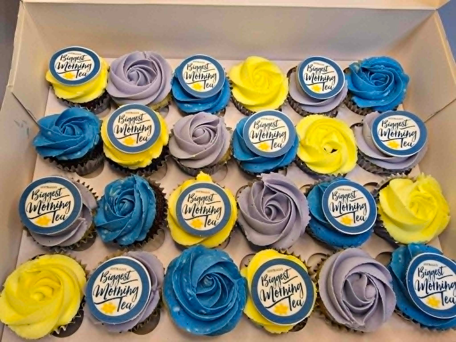 Worlds Biggest Morning Tea Mini Cupcakes