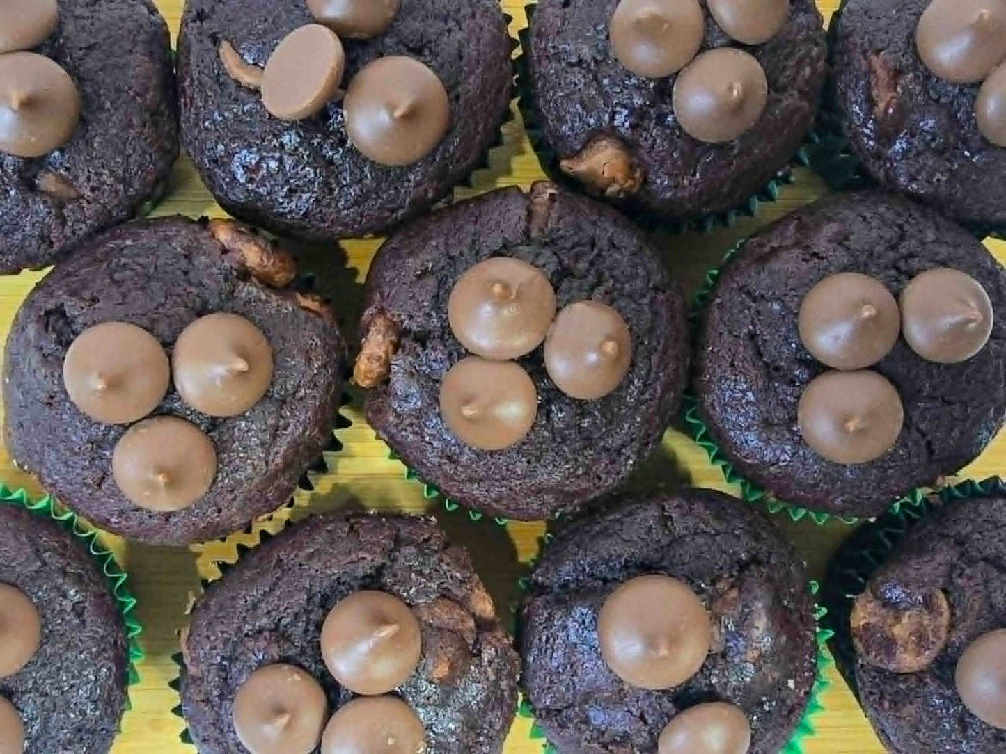 Double Choc Chip Mini Muffins
