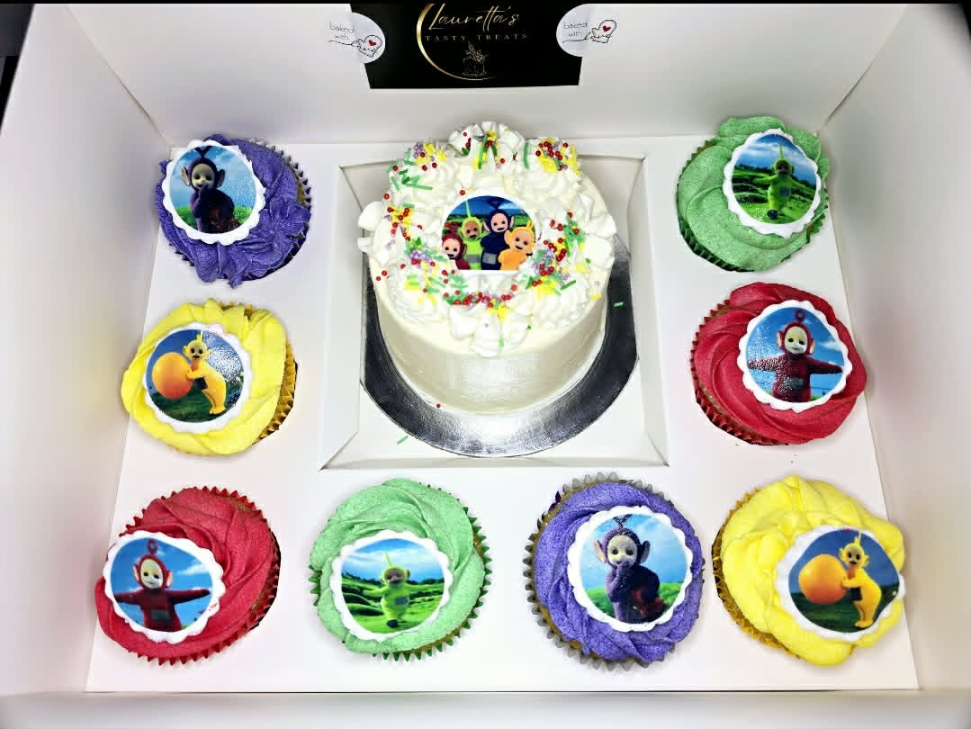 Cake and Cupcake Bento Box