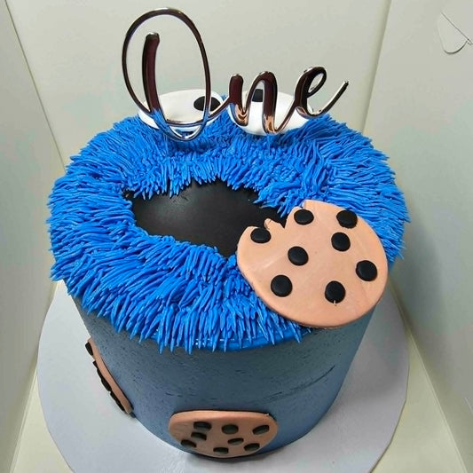 Cookie Monster Cake