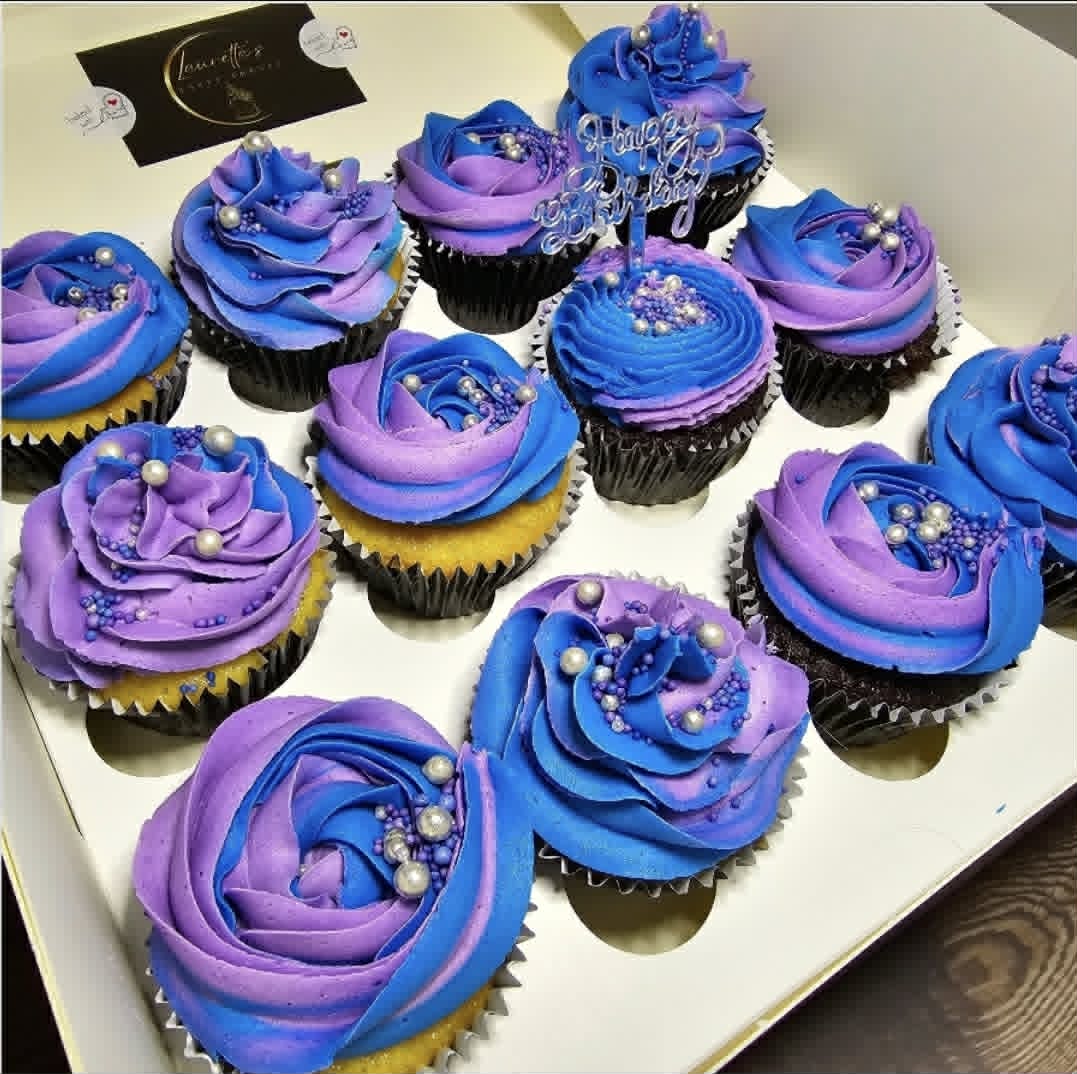 Purple Cupcakes
