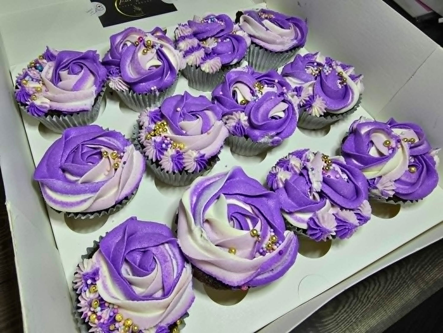 Purple Cupcakes