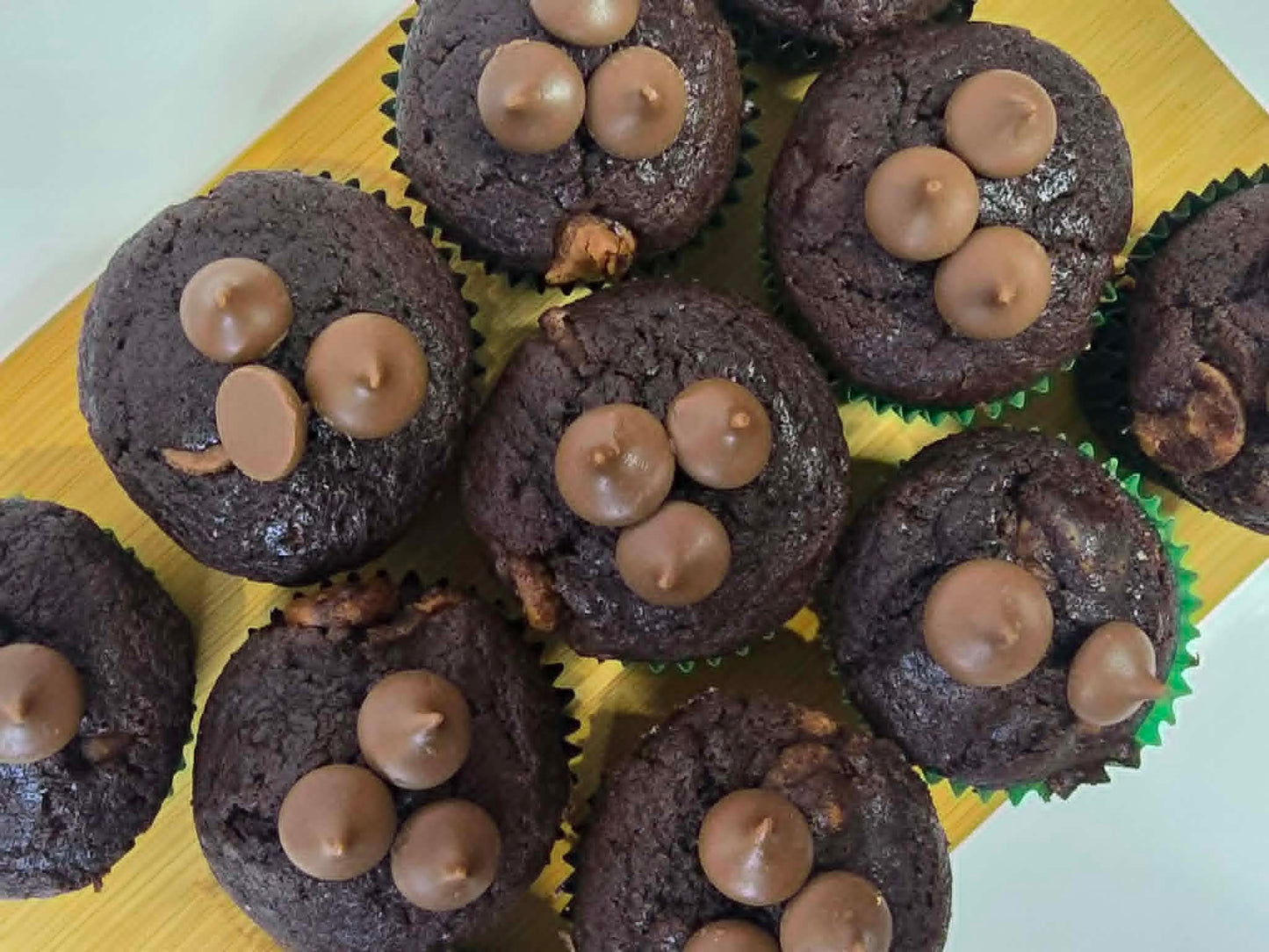 Double Choc Chip Mini Muffins