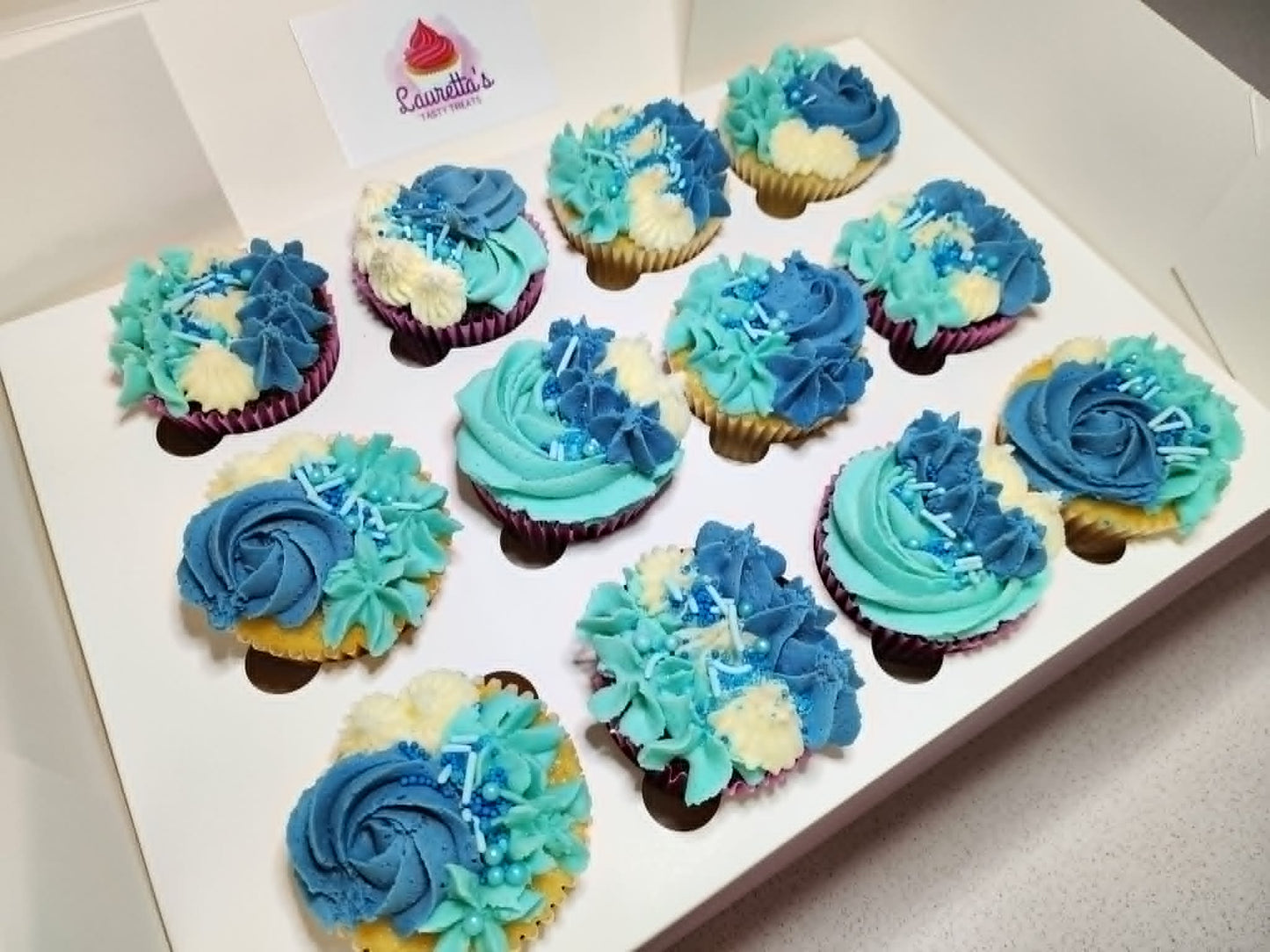 Blue Cupcakes