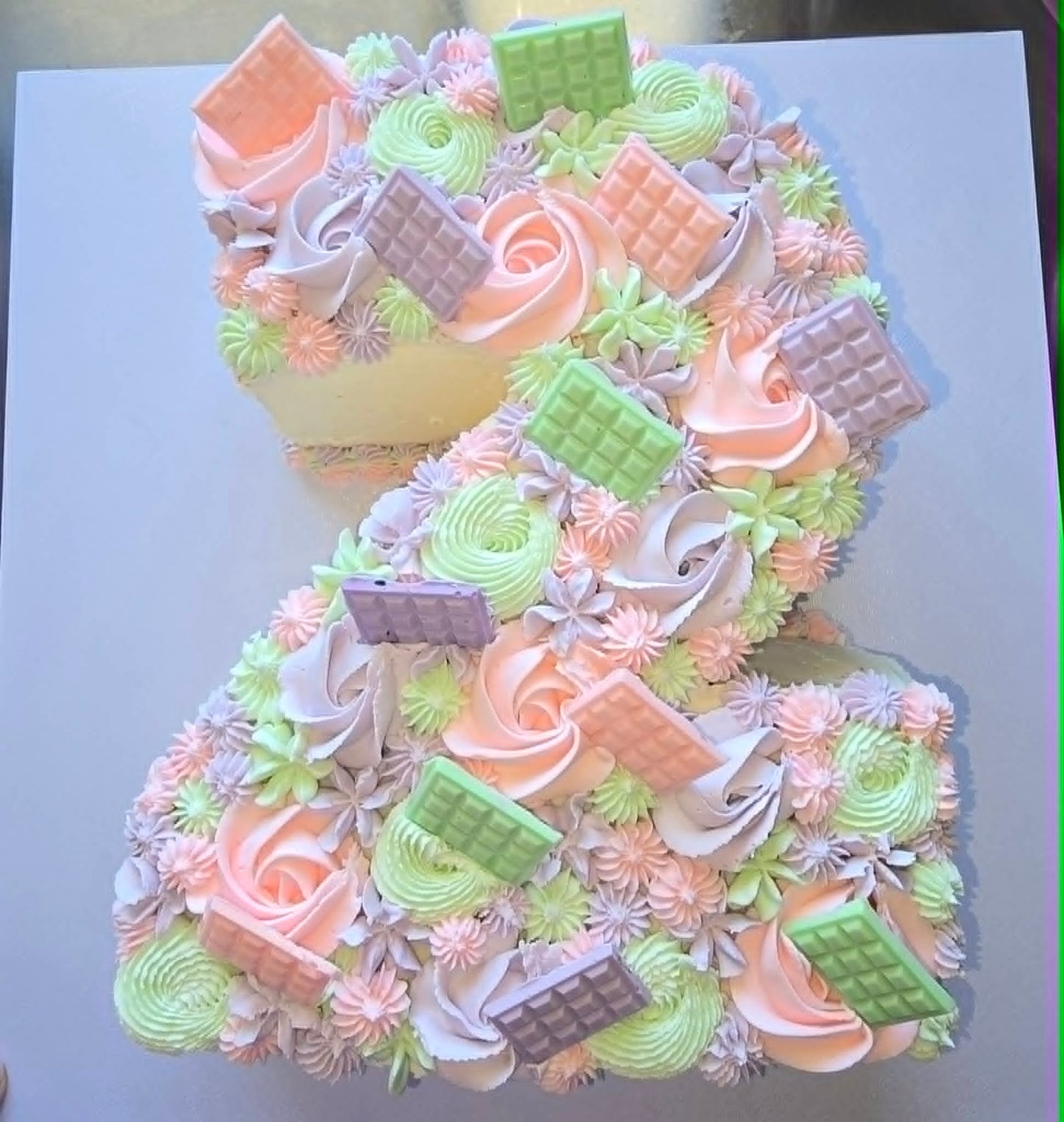 Number Cake - 9x11 inch