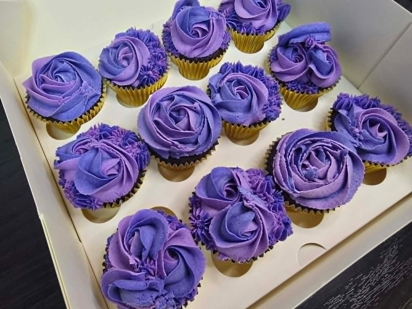 Purple Cupcakes