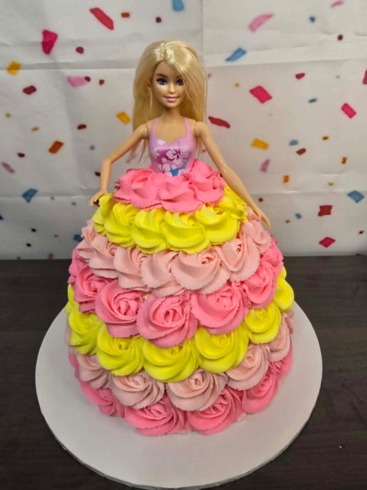 Barbie Doll Cake