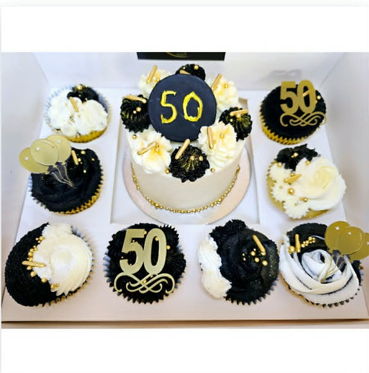Cake and Cupcake Bento Box