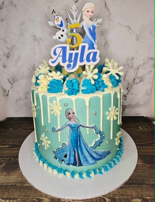 Frozen Elsa Cake
