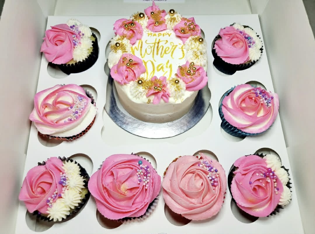 Cake and Cupcake Bento Box