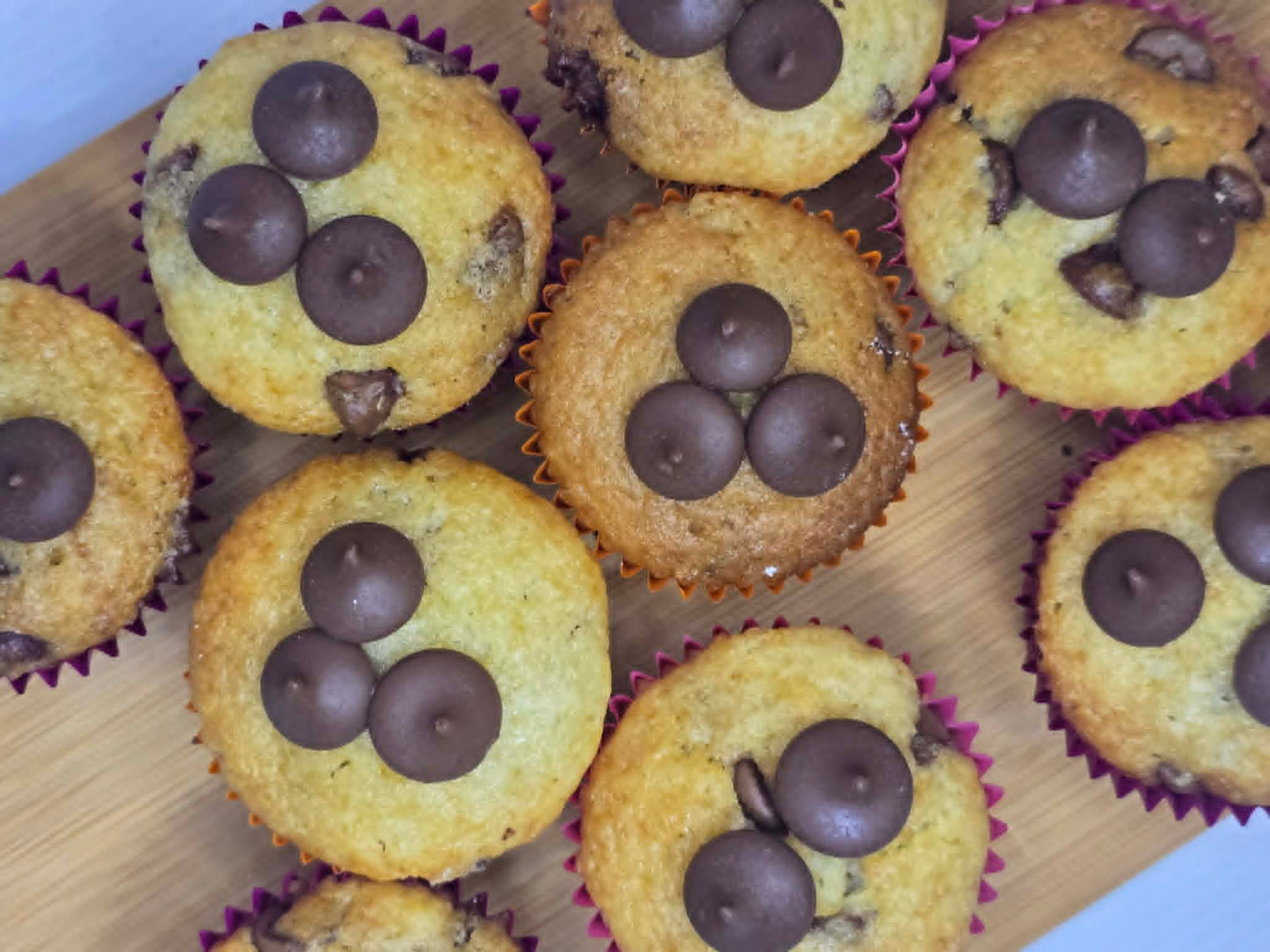 Choc Chip Mini Muffins