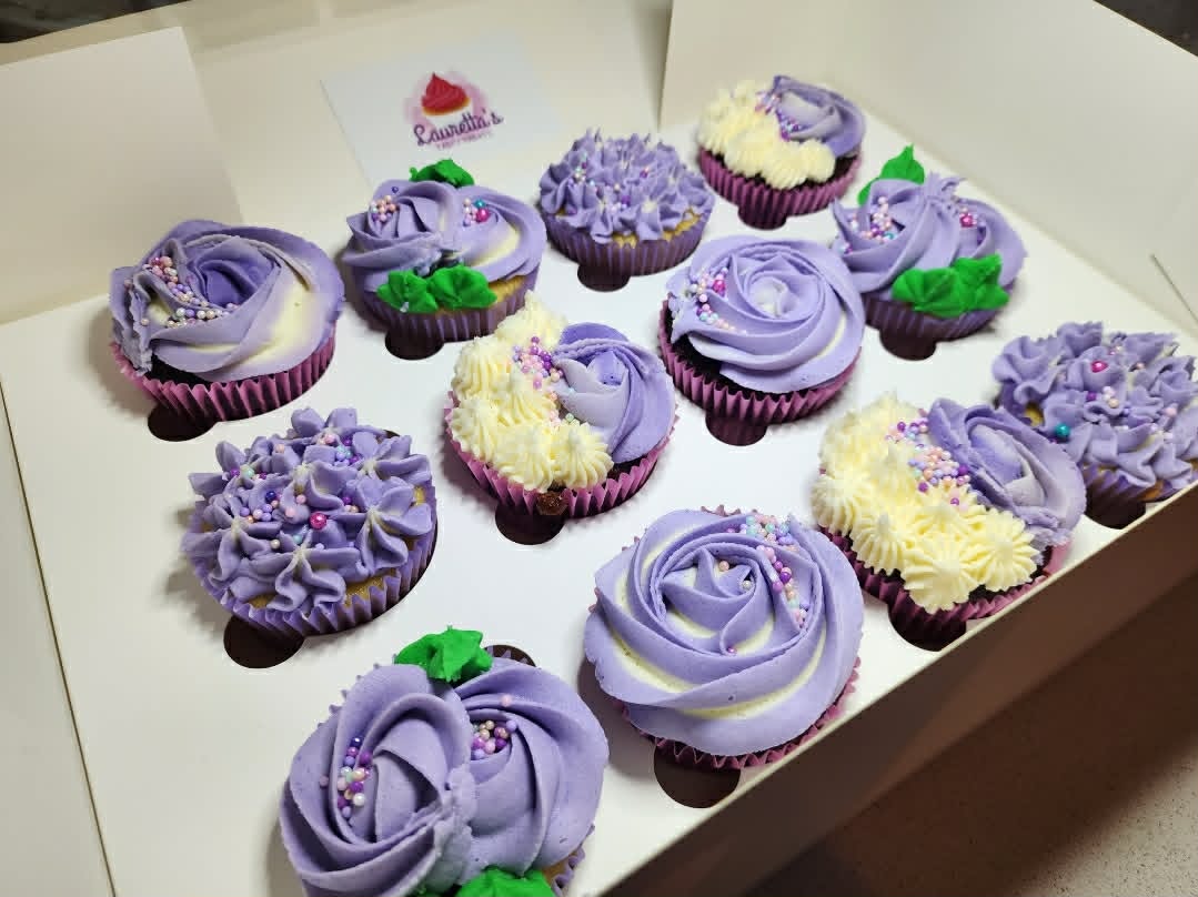Purple Cupcakes