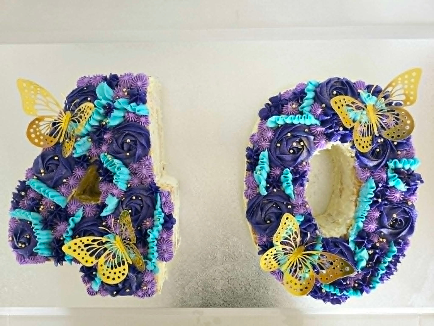Double Number Cake - 9x11 inch