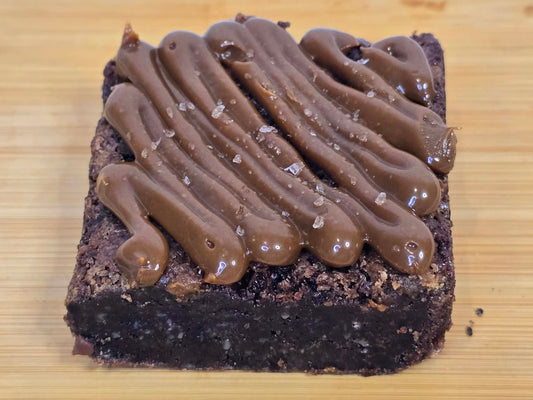 Salted Caramel brownie slab- Express posted Monday to Wednesday