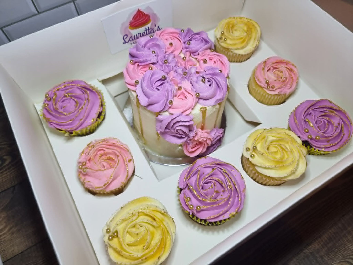 Cake and Cupcake Bento Box